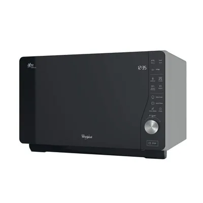 Mikrowelle Whirlpool MWF 427 SL 25L 800W mit Grill Dampffunktion Silber