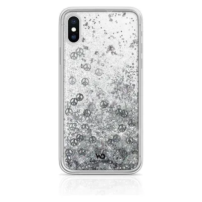 White Diamonds Sparkle Handyhülle 14,7 cm (5,8') Cover Silber, Transparent