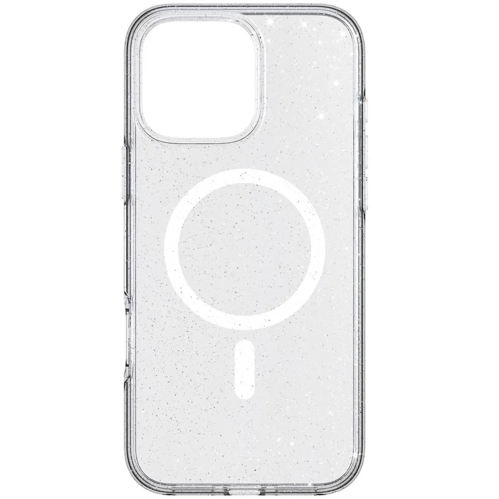 "Cover ""Mag Glitter Case"" für Apple iPhone 16 Pro Max, Transparent (00228247)"