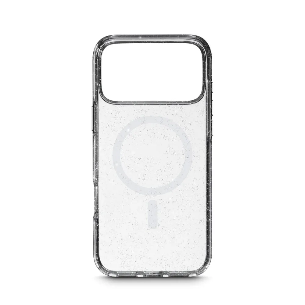 "Cover ""Mag Glitter"" für Apple iPhone 17 Pro Max, Transparent (00019492)"