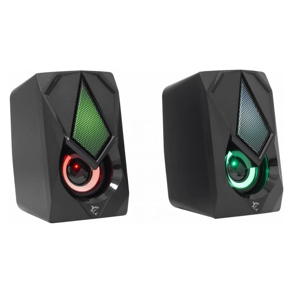 Lautsprecher White Shark BEAT 2.0 kabelgebunden 6 W mit USB-Beleuchtung