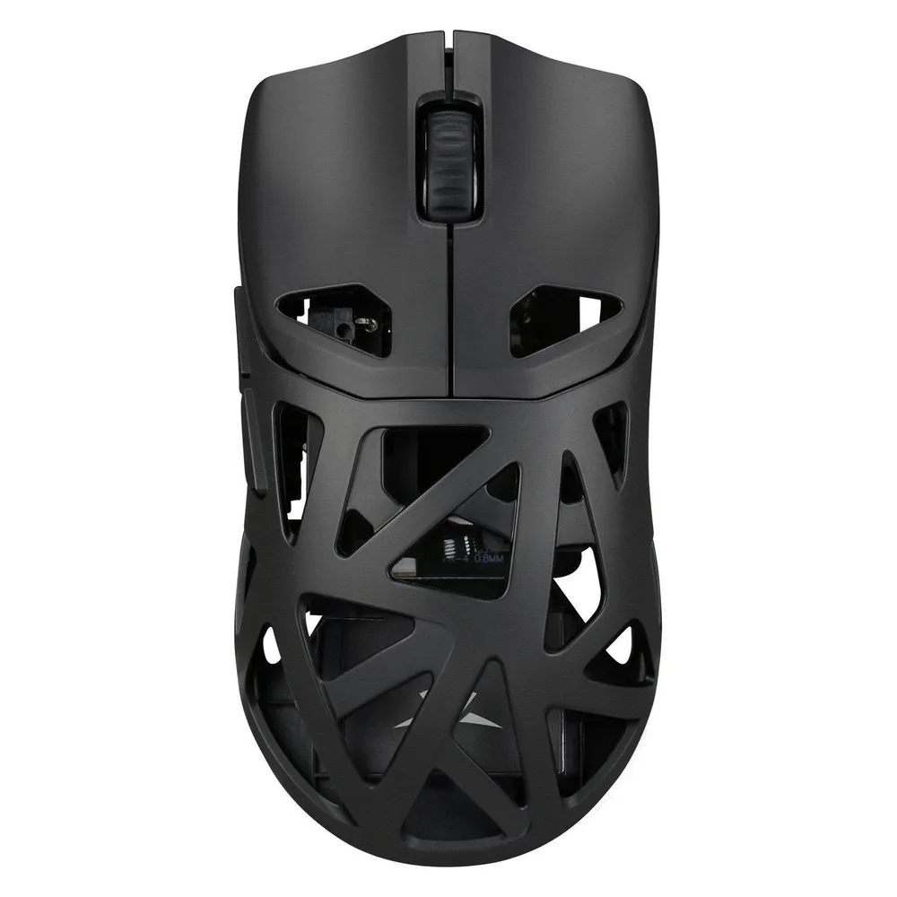 Ratón White Shark DAGONET-2 Bluetooth 12000 DPI Ambidextrisch Schwarz Beleuchtung