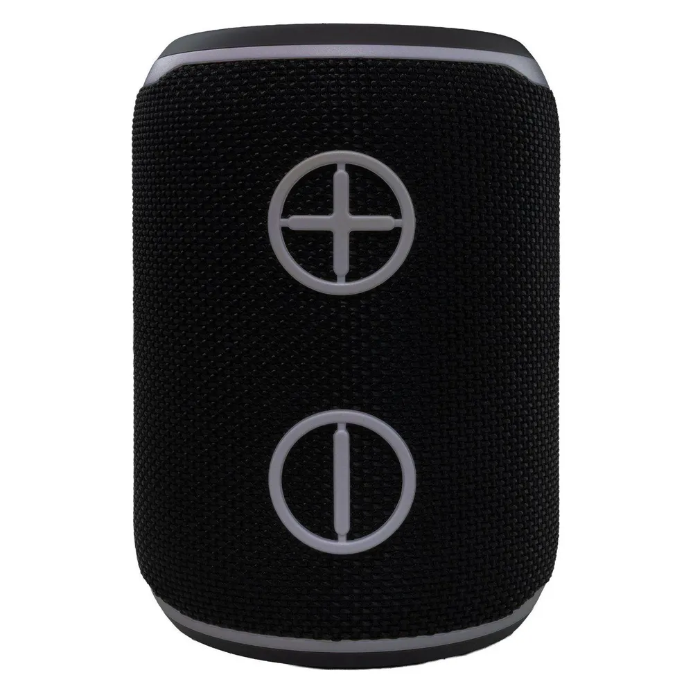 Lautsprecher White Shark tragbar kabellos 10W mit mehrfarbiger LED und FM-Radio