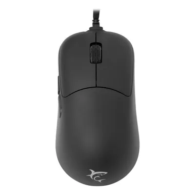 Maus White Shark GRAPHENE Ambidextrous USB Type-A + PS/2 12400 DPI Schwarz 6 Tasten