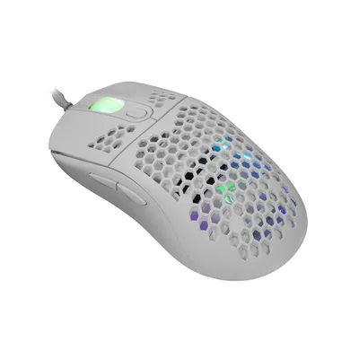 Maus White Shark GALAHAD White USB 7200 DPI Ambidextrous Weiß RGB