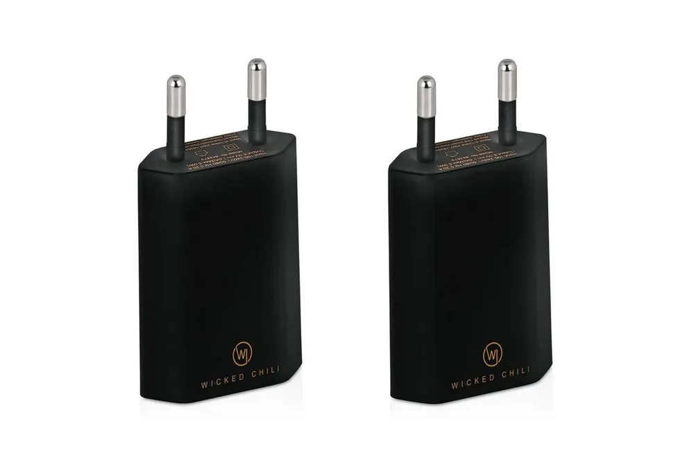 Wicked Chili 2x Pro Series Netzteil USB Adapter Netzstecker USB Steckernetzteil