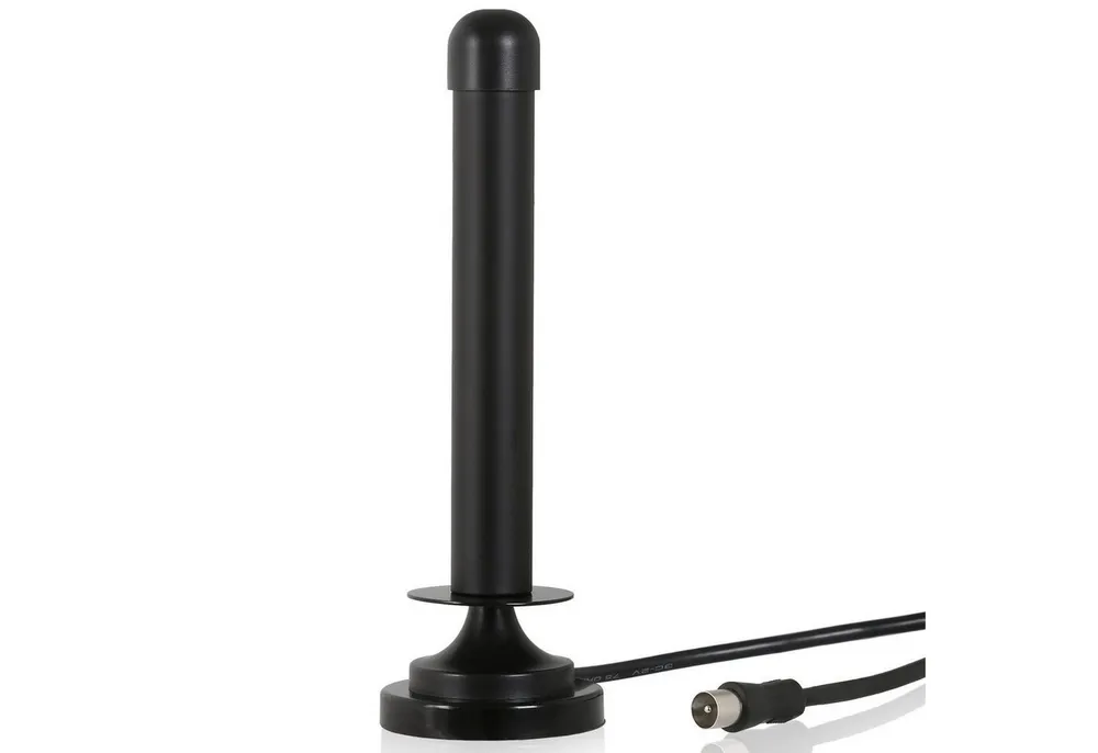 Wicked Chili DVB-T2 / DVB-T Antenne für HD Receiver (3m, 6dBi) Innenantenne (DVB-T, DVB-T2, für Innenbereich, DVBT2), Ideal für DVB-T2 / DVB-T Receiver Comag, Crypto, Digitalbox, Edision