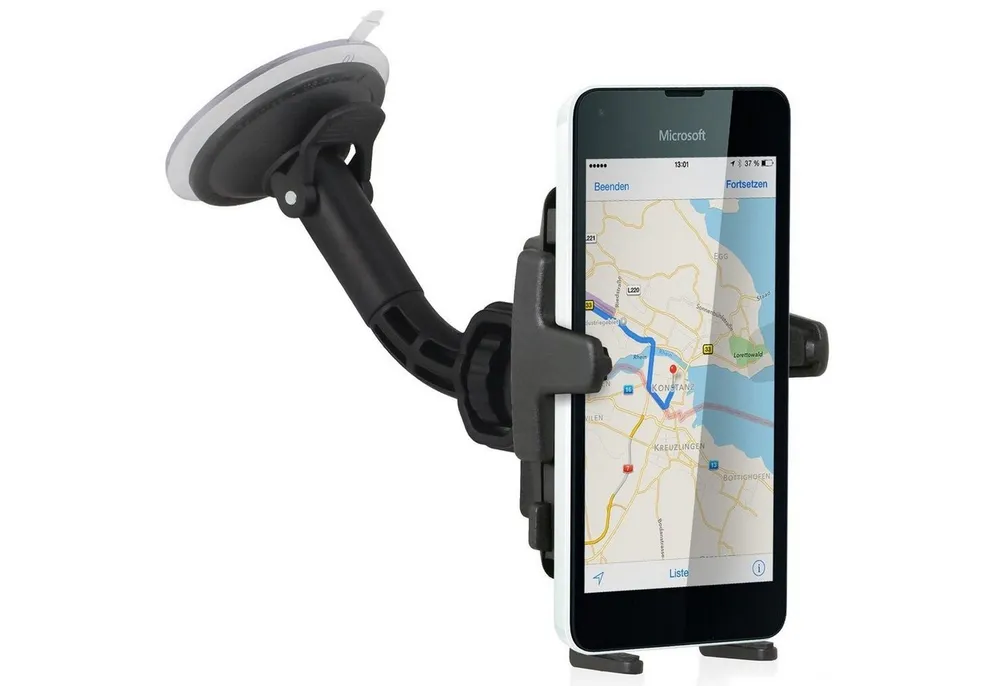 Wicked Chili Smartphone-Halterung Universal KFZ Handyhalterung für Windschutzscheibe, (1er Set, 2-tlg., Made in Germany, Autohalterung für kompatibel mit Huawei Mate 10 Lite)