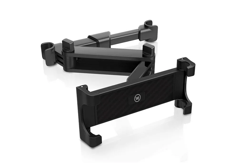 Wicked Chili Tablet-Halterung Ausziehbare KFZ-Kopfstützen Halterung für iPad, (bis 13 Zoll, 1er Set, 1-tlg., Universal Auto Tablet Halterung, vibrationsfrei, ausziebhar, stabil, r)