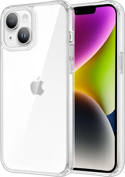 Widmann-Shop Handyhülle Transparente Hülle für iPhone 17 16 15 14 13 12 Pro Max Mini Plus Case, vergilbungsfrei