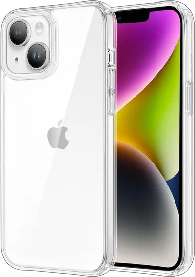 Widmann-Shop Handyhülle Transparente Hülle für iPhone 17 16 15 14 13 12 Pro Max Mini Plus Case, vergilbungsfrei