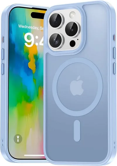 Widmann-Shop Smartphone-Hülle Handyhülle MagSafe für Apple iPhone 17 16 15 14 13 Pro Max Cover Case, Hoher Schutz, viele Farben wählbar