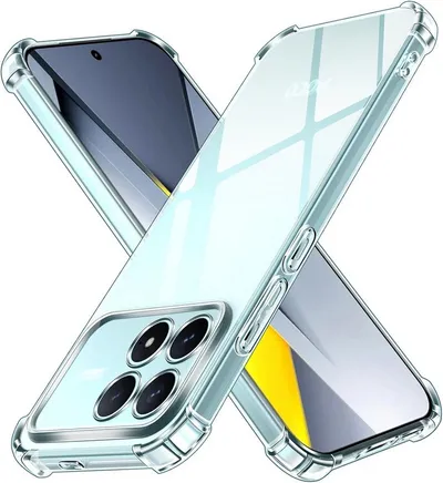 Widmann-Shop Smartphone-Hülle Poco F8 Pro Poco F8 Ultra Case Hülle Transparent Cover Hülle Handy