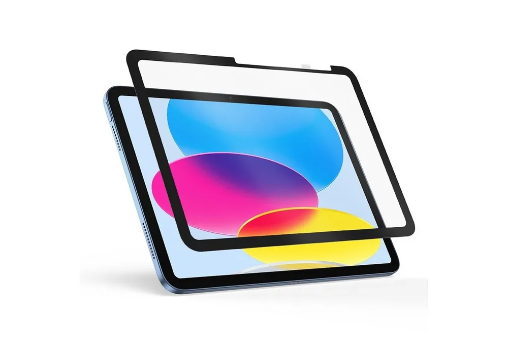 Wigento Displayschutzfolie Für Apple iPad 11th 2025 Magnetisch Abnehmbar PaperFeel Papier Folie für Apple iPad 11. Gen A16 2025 / 10.9 2022, Papierähnliche Oberfläche, abnehmbar, waschbar, wiederverwendbar