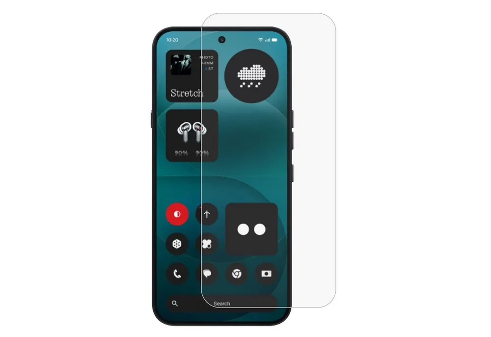 Wigento Displayschutzglas 1x für Nothing Phone 4a Pro Bildschirmschutz 9H Hartglas Anti Kratzer für Nothing Phone 4a Pro, 9H Härte, HD klar