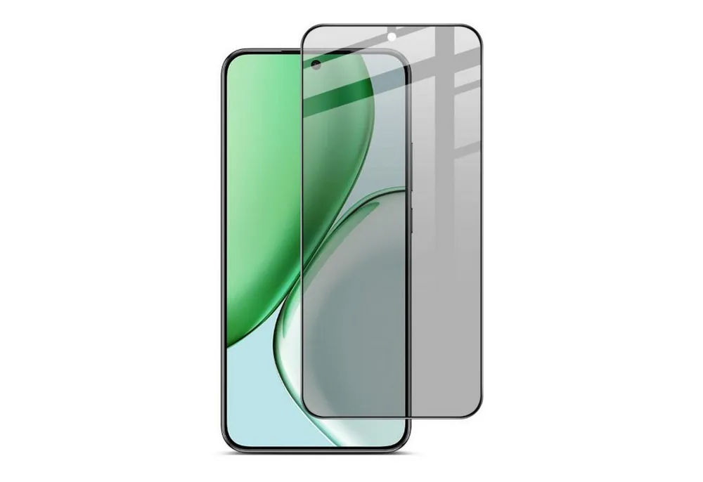 Wigento Displayschutzglas Privacy 1x für Honor Magic 8 Lite Blickschutz 9H für Honor Magic 8 Lite, Privacy Display Schutz Glas