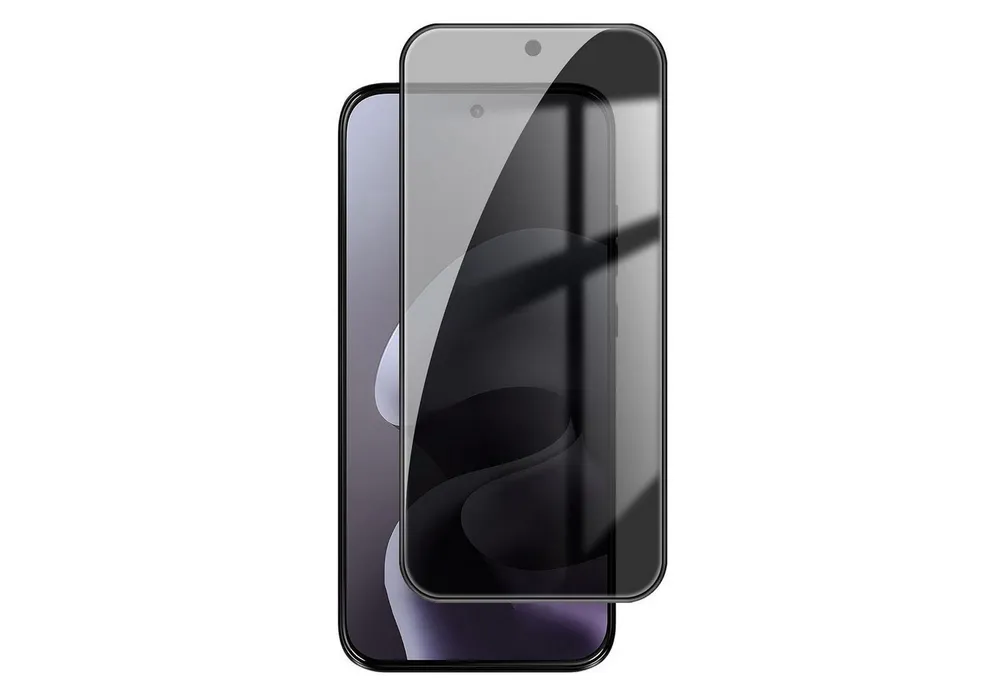 Wigento Displayschutzglas Privacy 1x für Motorola Moto G67 / G77 Display 9H Hartglas Blickschutz für Motorola Moto G67 5G / G77 5G, Privacy Display Schutz Glas