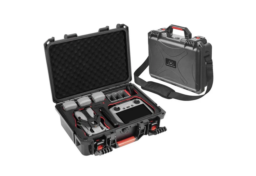 Wigento Für DJI Mini 5 Pro Wasserdichter Koffer Schulter Aufbewahrungsbox Zubehör Drohne