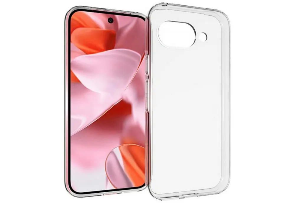 Wigento Handyhülle Für Google Pixel 9a Silikon TPU Schutz Handy Hülle Cover Transparent, Stoßfeste TPU Hülle mit rutschfestem Design