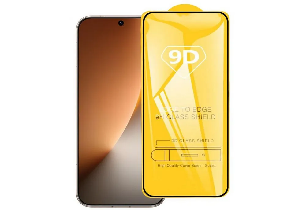 Wigento Handyhülle Für Honor Magic 8 9D Full Schutz Folie Displayschutz Hart Glas, 9D Hart Glas, hohe Härte, ultra-dünn