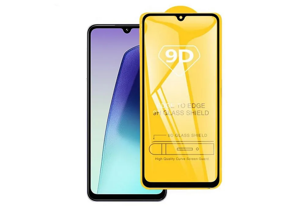 Wigento Handyhülle Für Xiaomi Redmi 15C 4G 9D Full Schutz Folie Displayschutz Hart Glas, 9D Hart Glas, hohe Härte, ultra-dünn