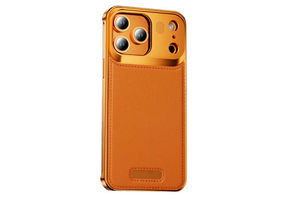 Wigento Handyhülle Magnetisch Aromatherapie Apple iPhone 17 Pro Max Aluminiumlegierung 6,86 Zoll, Magnetisch, Gemustert, Stoßfest, Aromatherapie-Einlage