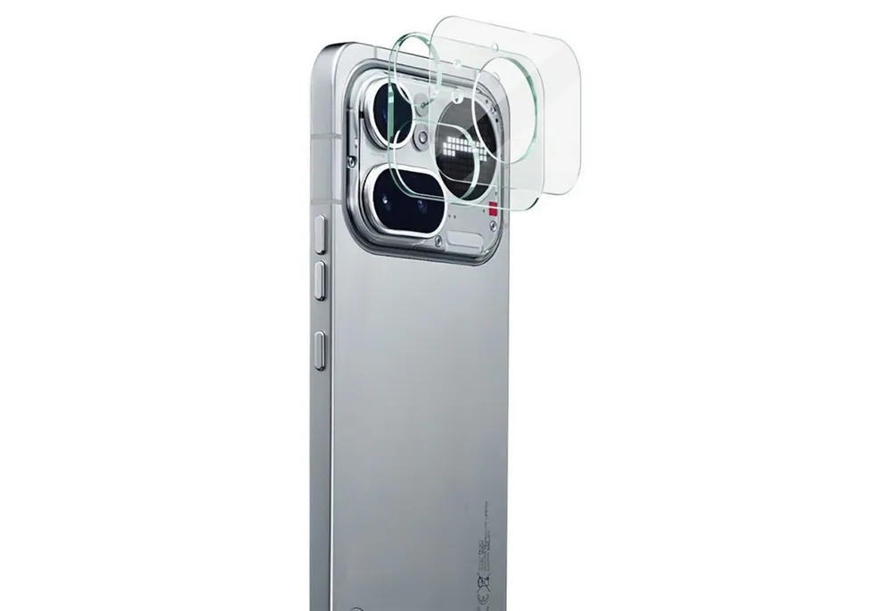 Wigento Kameraschutzglas Linsenschutz für Nothing Phone 4a Pro 9H Hartglas Komplettschutz Clear für Nothing Phone 4a Pro, 9H Glas, HD-Klarheit, kratzfest