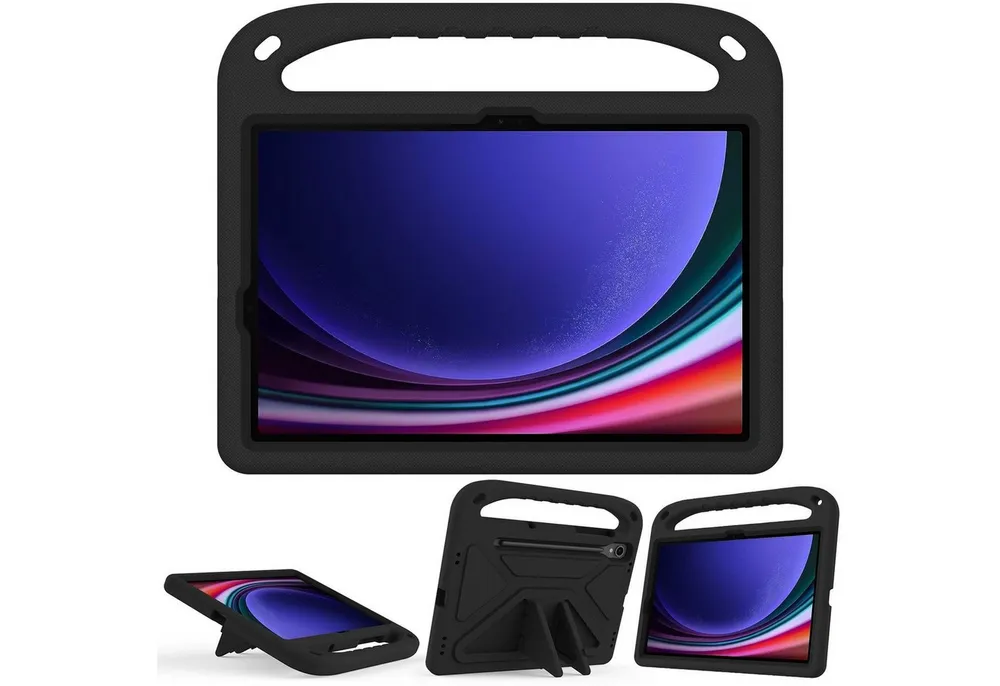 Wigento Tablet-Hülle Für Samsung Galaxy Tab S10 Lite / S10 FE / S9 FE aufstellbare Tasche
