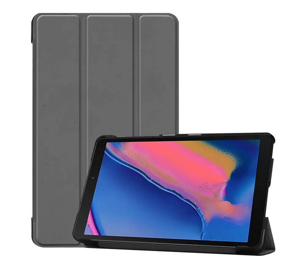 Wigento Tablet-Hülle Für Samsung Galaxy Tab A 8.0 2019 T290 T295 Tablet Tasche 3 folt Wake UP Smart Cover Etuis
