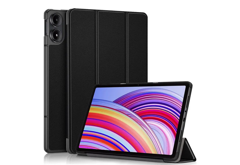 Wigento Tablet-Hülle Für Xiaomi Redmi Pad Pro 12.1 3folt Wake UP Smart Cover Tasche Schutz
