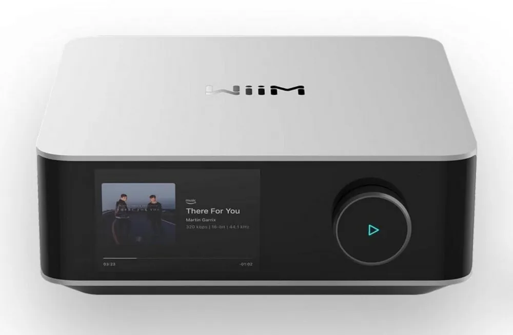 WiiM Amp Ultra silber Vollverstärker