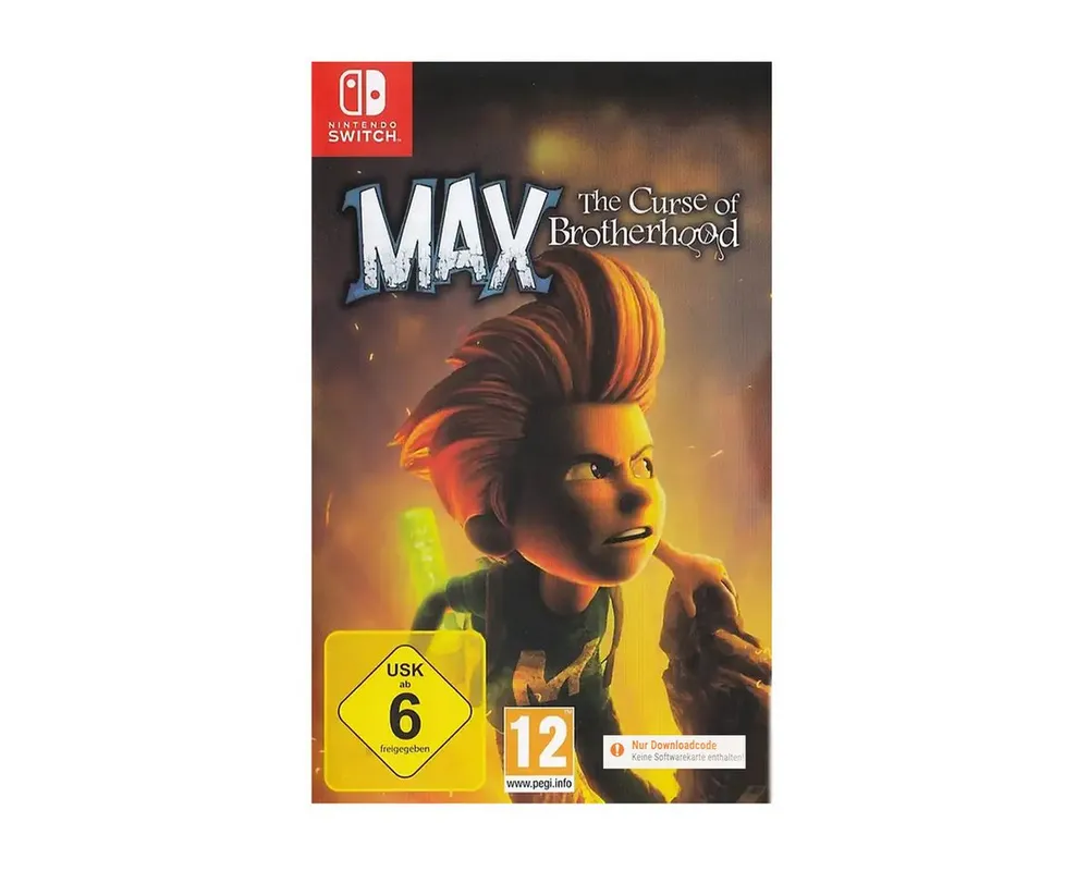 Max The Curse of Brotherhood Nintendo Switch - Downloadcode Nintendo Switch