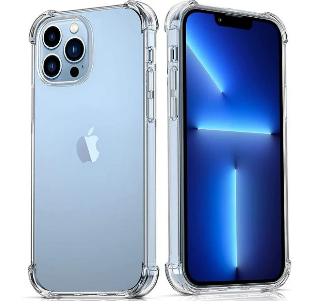 Wisam Smartphone-Hülle Wisam® Apple iPhone 13 Pro Max 6.7" Anti Shock Silikon Case 17,00 cm (6,7 Zoll)