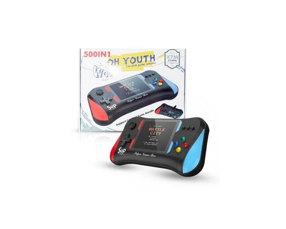 Wisam Tragbare Retro Konsole 500 Spiele Mini TV