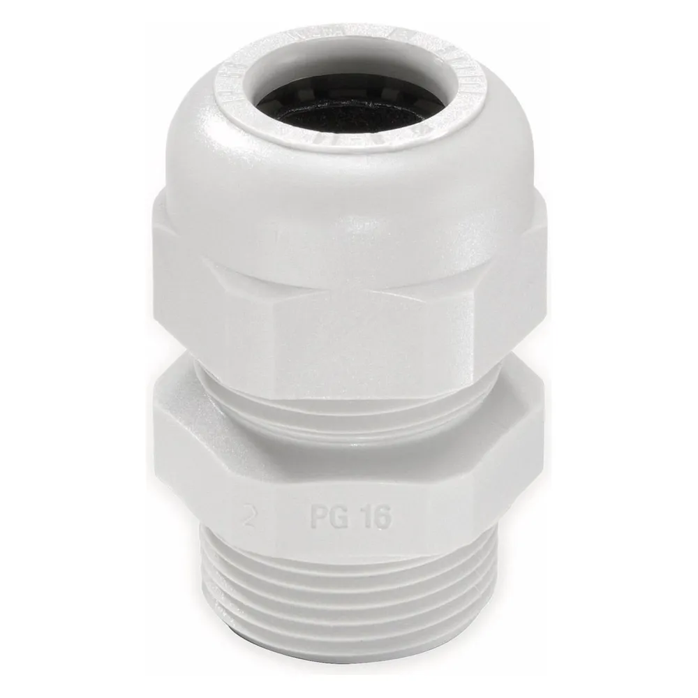 WISKA Kabelverschraubung, 10066404, SKV 16, PG 16, PG, Lichtgrau