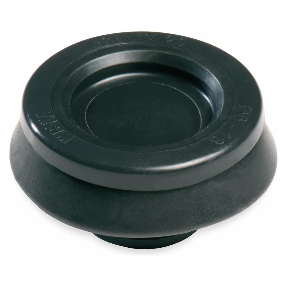WISKA Membran-Kabeleinführung, 10101930, CLIXX® 16, RAL 9005, Schwarz