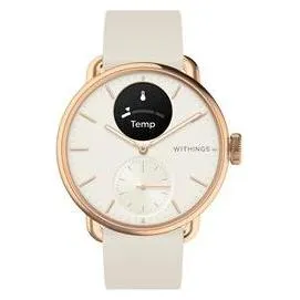 Withings ScanWatch 2 Bluetooth 38mm OLED Rosa Wasserdicht 5ATM SpO2 Pulsmesser