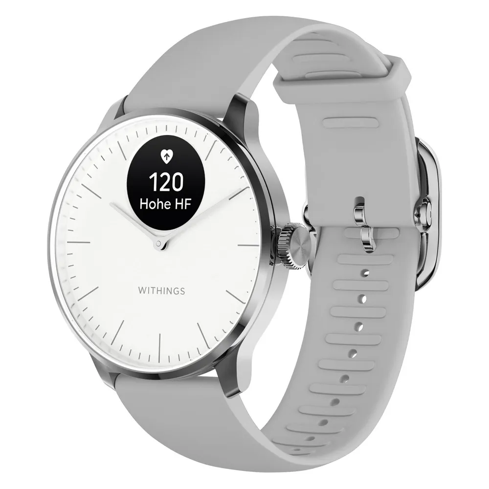 ScanWatch Light 37mm OLED White Smartwatch