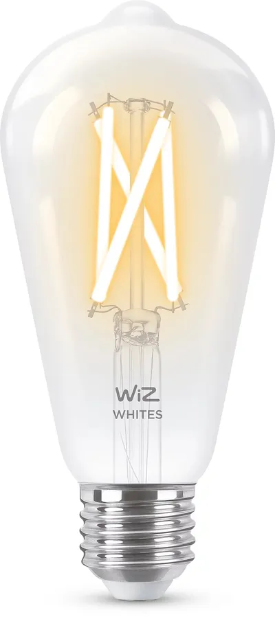 WiZ Edison Filamentlampe - warmes bis kaltweißes Licht - E27 - Transparent