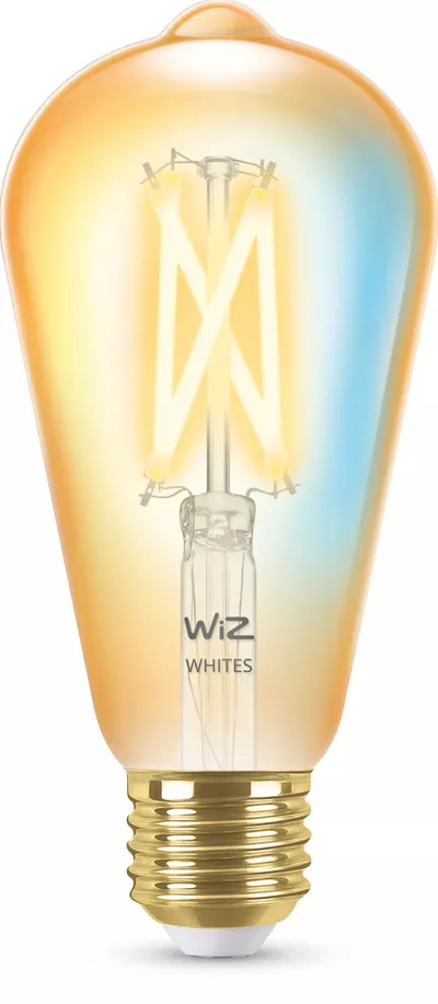 WiZ Smart Filamentlampe Edison - Warmes bis kaltweißes Licht - E27