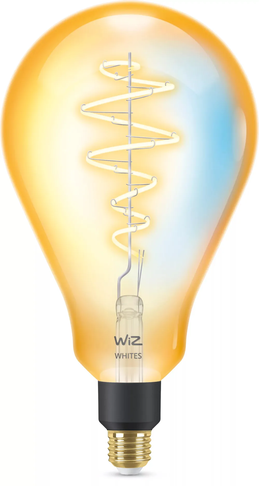 WiZ 25W E27 Standardform Filament Amber Warm- und Kaltweiß - Weiß
