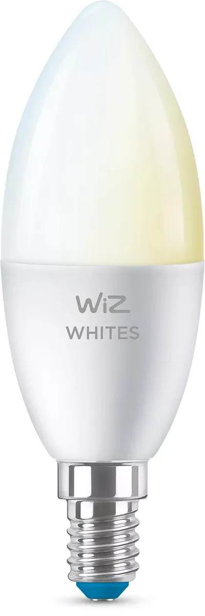 WiZ 40W E14 Kerzenform Tunable Weiß 2er-Pack - Weiß