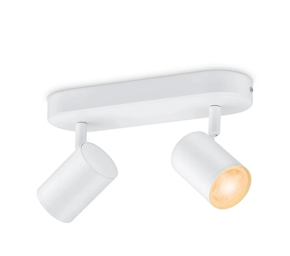 WiZ IMAGEO Spots Deckenleuchte Tunable Farbig 2x 5W - Weiß
