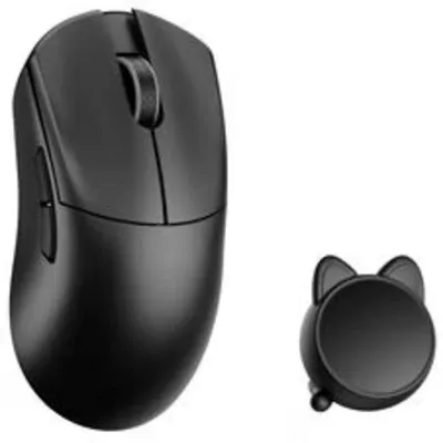 Ratón WLMouse HUAN kabellos 8000Hz optisch schwarz 5 programmierbare Tasten