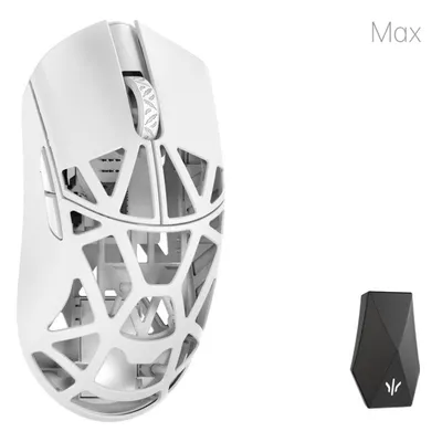 Ratón WLMouse Beast X Max Bluetooth 26000DPI Weiss Gaming 8000Hz 5 Tasten