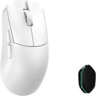 Ratón WLMouse Ying White kabellos 8000 Hz optisch weiß gaming