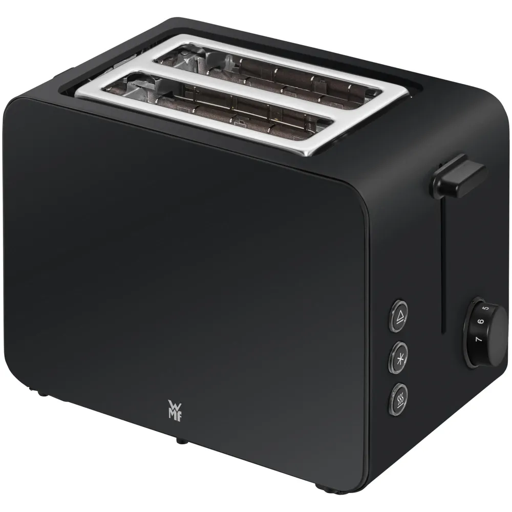 Stelio Deep Black Toaster