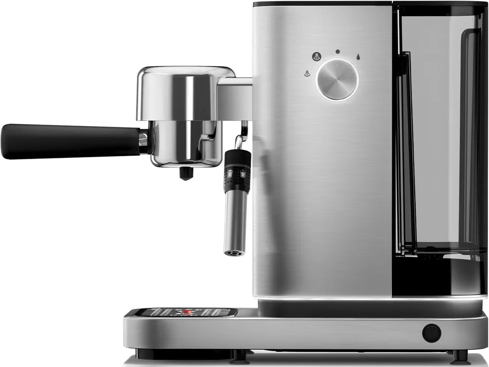 WMF Espressomaschine Lumero, kompakt, dezente LED-Beleuchtung, 15 bar, 1350 Watt, Milchschaumdüse
