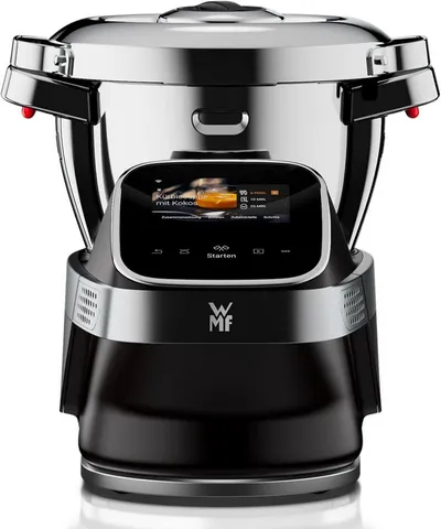 WMF Küchenmaschine Avantgarde Küchenmaschine mit Kochfunktion, 1550 W, 3 l Schüssel, Kochfunktion, Touchscreen, App und integrierte Waage