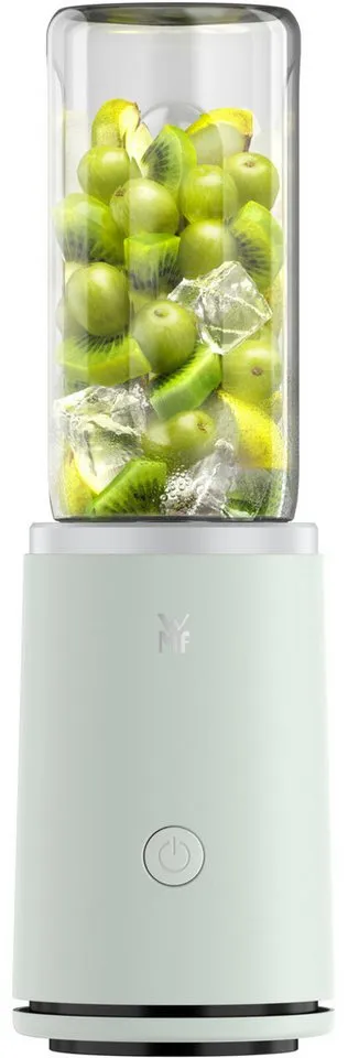 WMF Smoothie-Maker Mix & Go Touch, 500 W, recyceltes Material, auslaufsichere Trinkflasche, Einhandbedienung